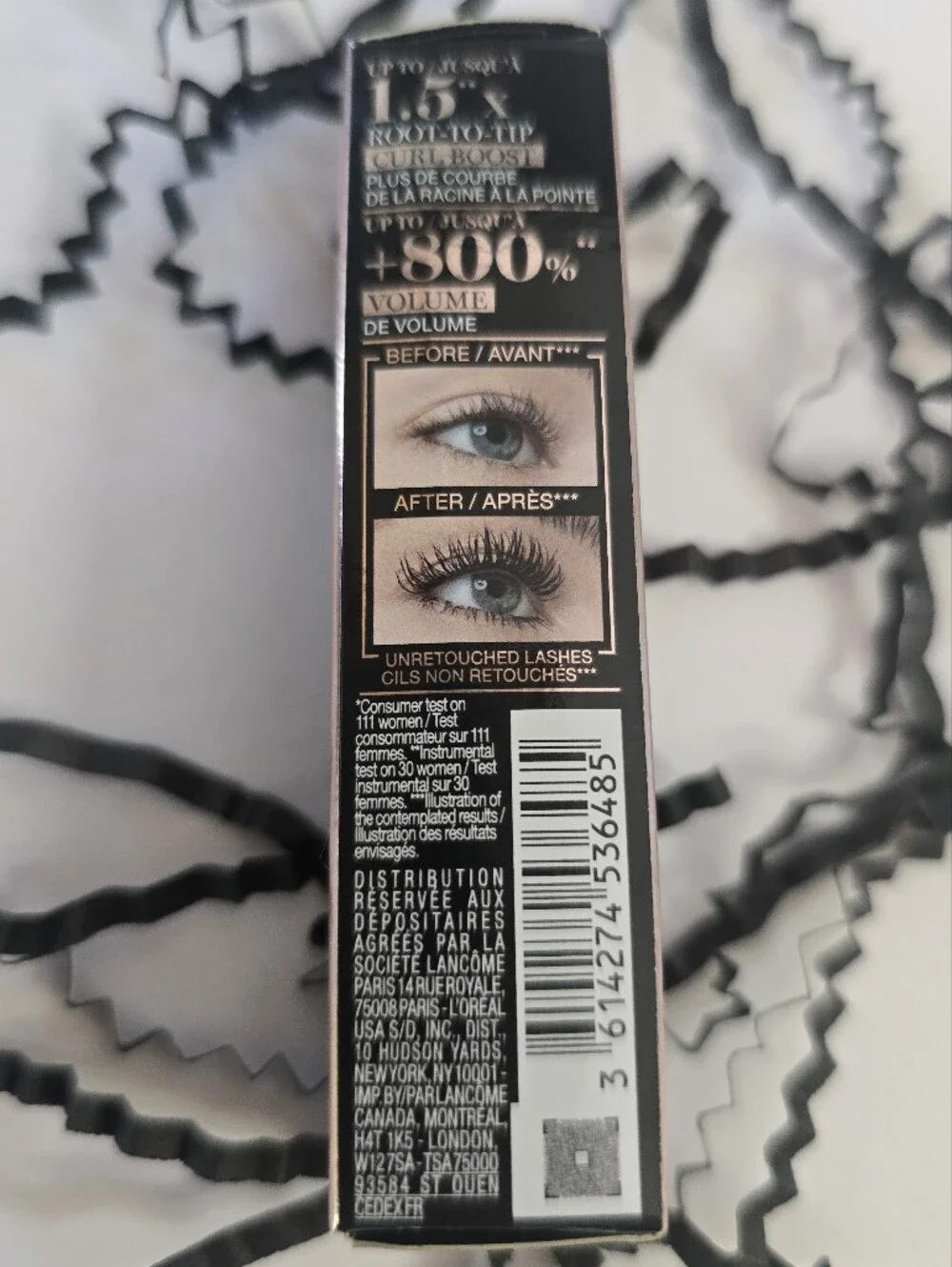 Lancôme Lash Idôle Curl Goddess Mascara in Divine Black 2mL New